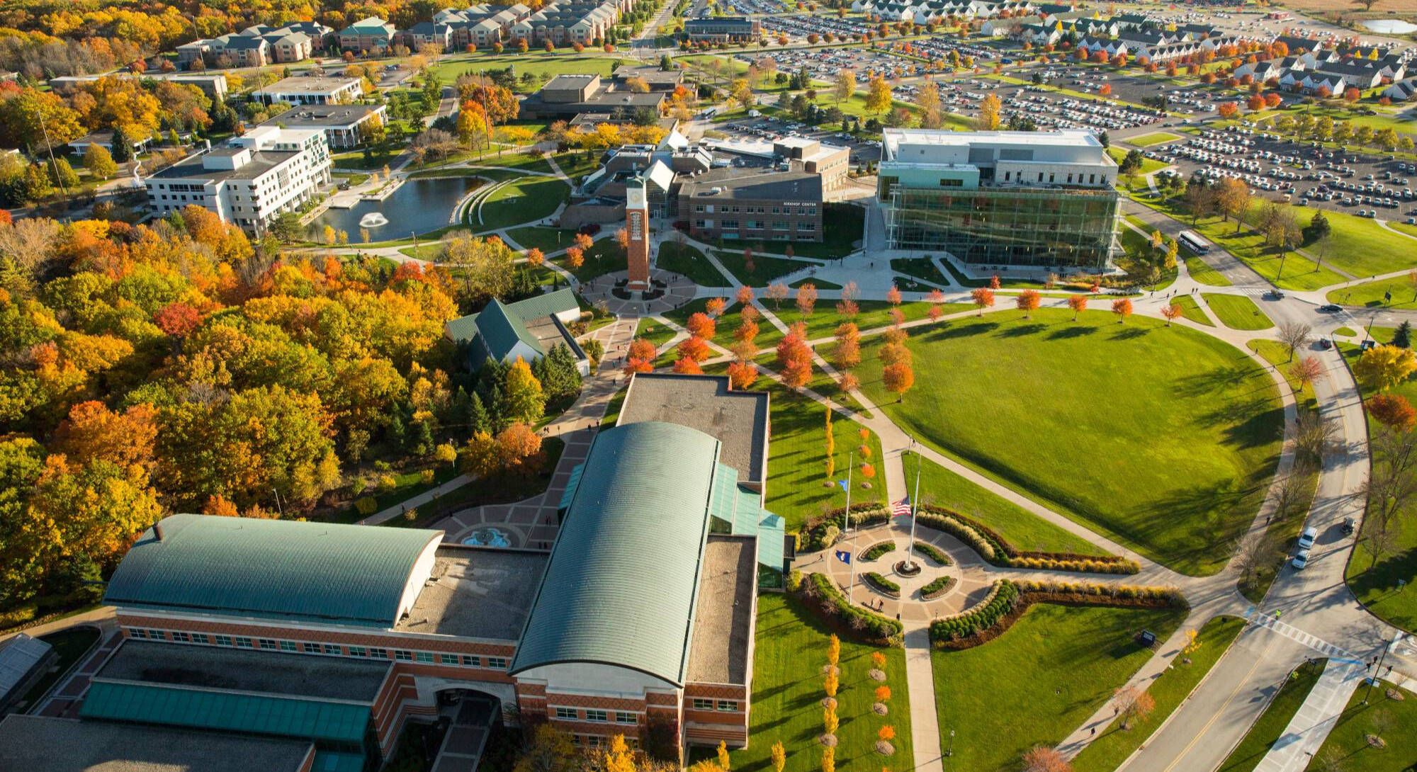GVSU campus view